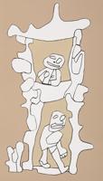 Jean Dubuffet VILLA DUPLEX Screenprint - Sold for $2,816 on 02-21-2026 (Lot 69).jpg